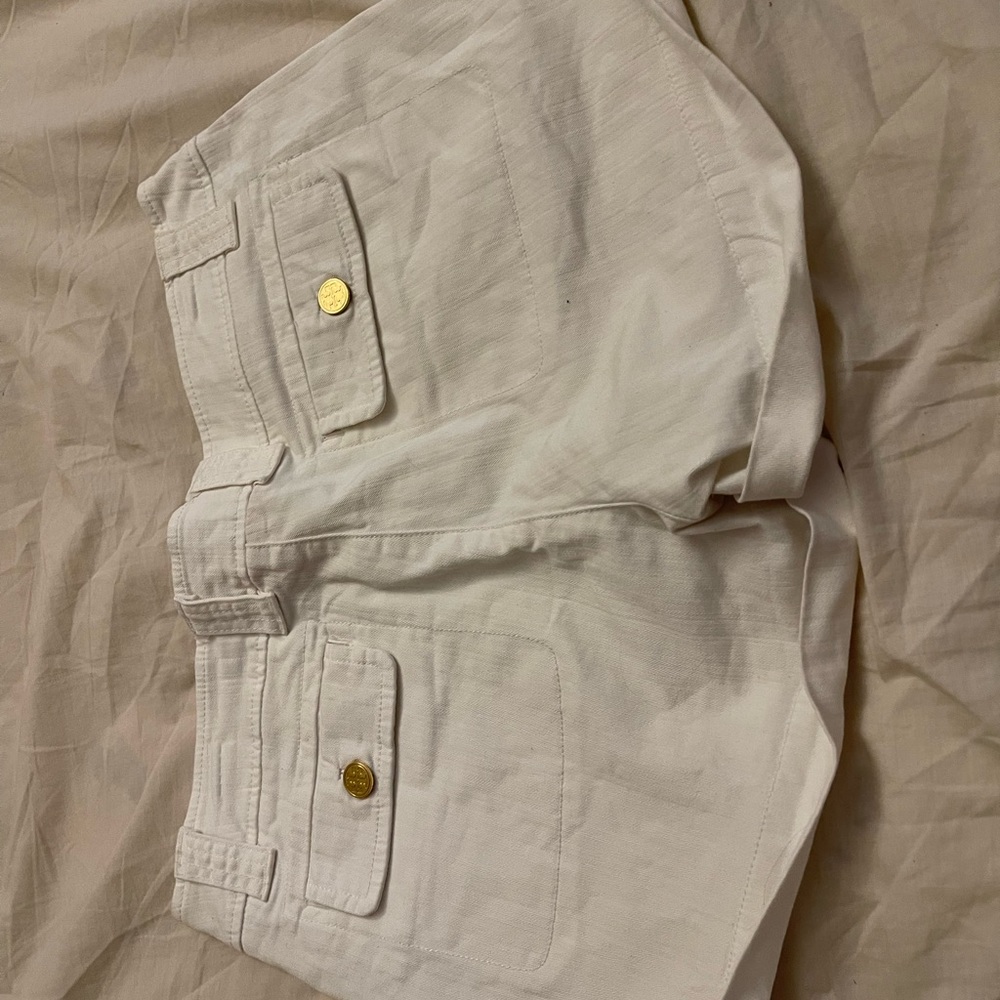 Tory Burch white shorts